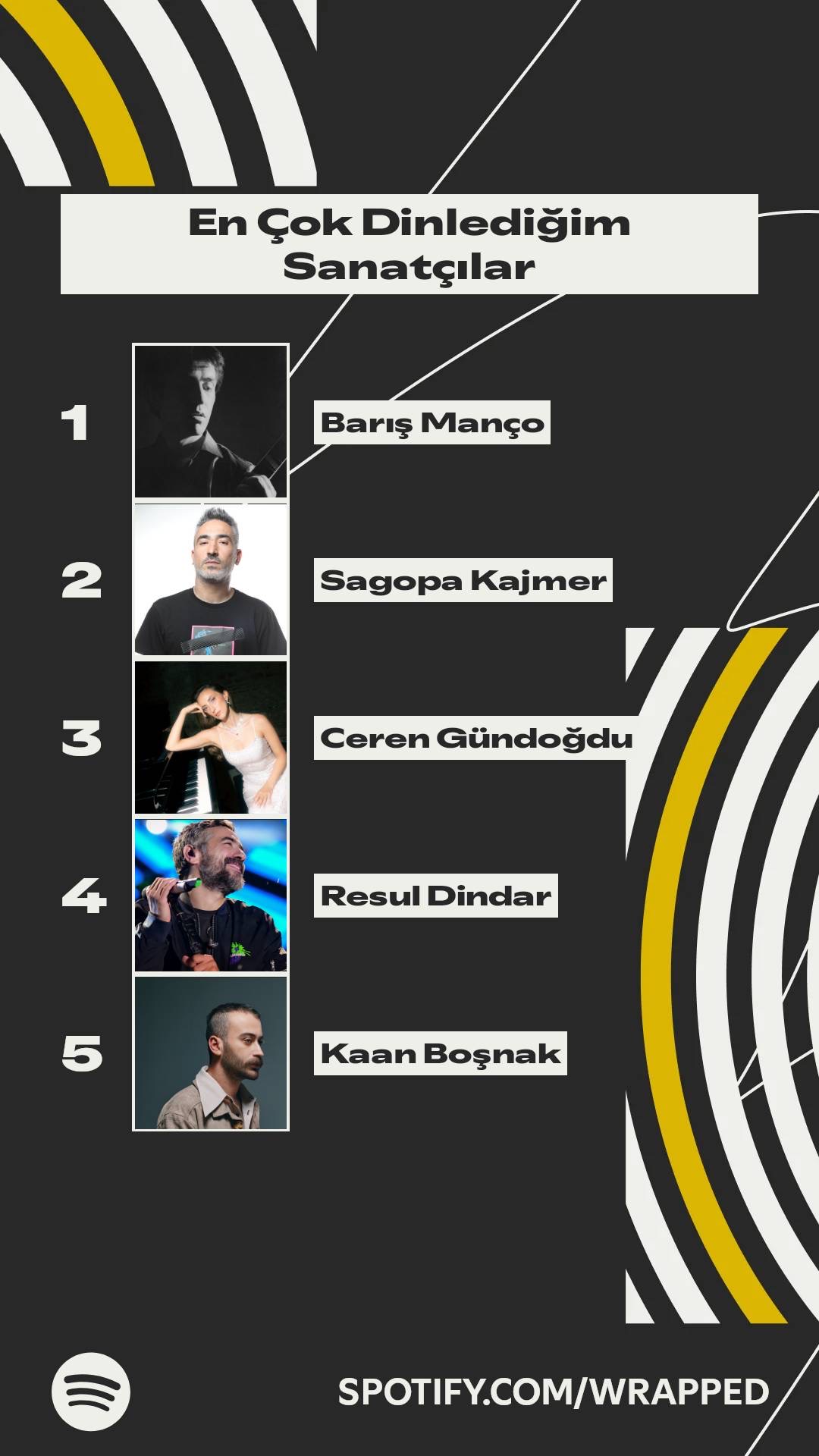 Spotify 2025 özeti 9