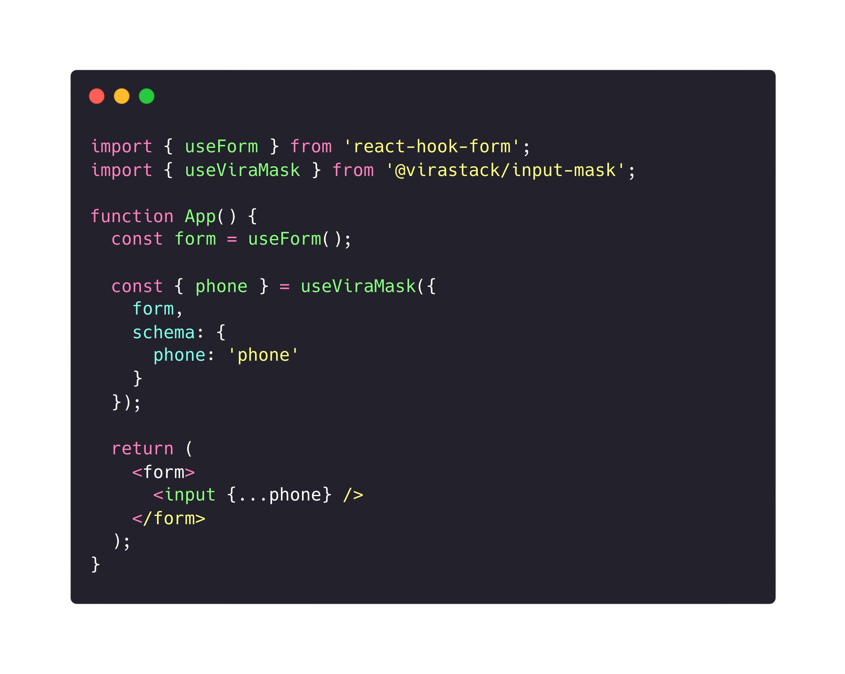 Input Mask